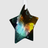 Leuchtende Schmetterlinge und Nachtschmetterlinge Ornament (Vorderseite)