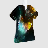 Leuchtende Schmetterlinge und Nachtschmetterlinge Ornament (Vorderseite)