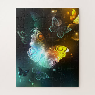 Leuchtende Schmetterlinge und Nachtschmetterlinge Puzzle