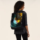 Leuchtende Schmetterlinge und Nachtschmetterlinge Rucksack (Ausgewaschen)