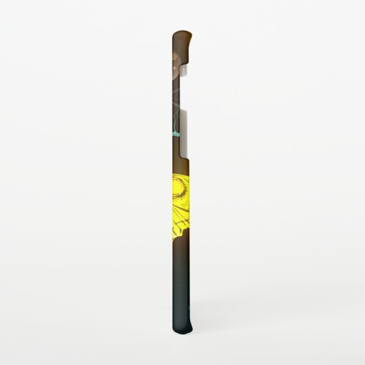 Leuchtende Schmetterlinge und Nachtschmetterlinge Samsung Galaxy Hülle (Linke Seite)