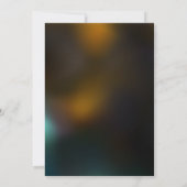 Leuchtende Schmetterlinge und Nachtschmetterlinge Save The Date (Rückseite)