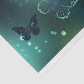 Leuchtende Schmetterlinge und Nachtschmetterlinge Seidenpapier (Ausschnitt)