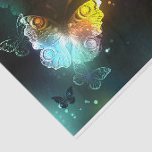 Leuchtende Schmetterlinge und Nachtschmetterlinge Seidenpapier (Ausschnitt)