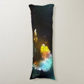 Leuchtende Schmetterlinge und Nachtschmetterlinge Seitenschläferkissen (Vorderseite Vertikal)