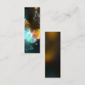 Leuchtende Schmetterlinge und Nachtschmetterlinge Telefonnummerkarte (Vorne/Hinten)