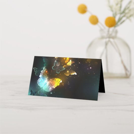 Leuchtende Schmetterlinge und Nachtschmetterlinge Treuekarte (Vorderseite)