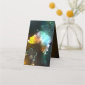 Leuchtende Schmetterlinge und Nachtschmetterlinge Treuekarte (Vorderseite)