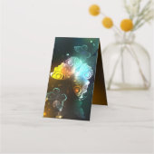 Leuchtende Schmetterlinge und Nachtschmetterlinge Treuekarte (Rückseite)