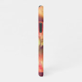 Leuchtende Schüssel mit Rotäpfel Slimfit iPhone Hülle (Rechte Seite)