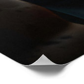 Leuchtende Sci-Fi-Abstraction Poster (Ecke)