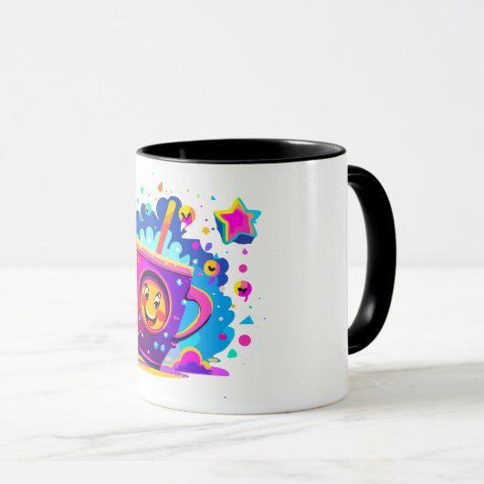 Leuchtende Sippen Tasse (VorderseiteRechts)