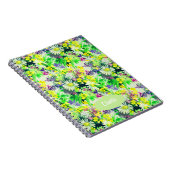 Leuchtende Sommerwildblumen Notizblock (Rechte Seite)