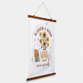 Leuchtende Sonnenblumen Blumen Teppichwandbehang Wandteppich Mit Holzrahmen (Gewinkelt)