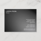 Leuchtende Spot-Lampe - Hot Pink Visitenkarte (Rückseite)