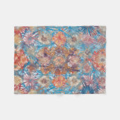 Leuchtende Sterne Fleecedecke (Vorderseite (Horizontal))