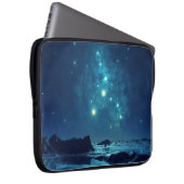 Leuchtende Sterne Laptopschutzhülle (Vorne Rechts)