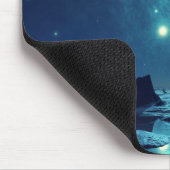 Leuchtende Sterne Mousepad (Ecke)