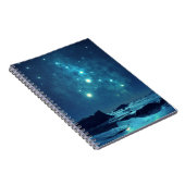 Leuchtende Sterne Notizblock (Rechte Seite)