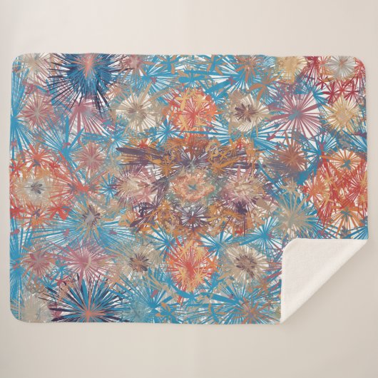 Leuchtende Sterne Sherpadecke (Vorderseite (Horizontal))