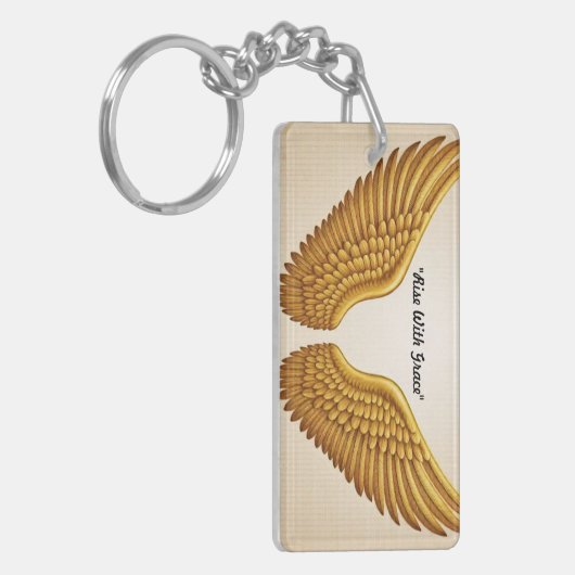 "Leuchtende Träume" Schlüsselanhänger (Vorderseite links)