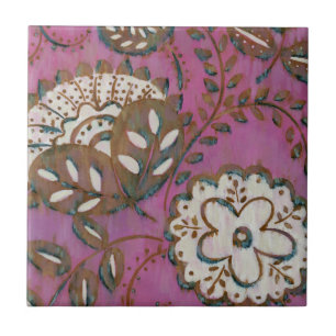 Leuchtende Verzierung I Fliese