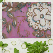 Leuchtende Verzierung I Geschirrtuch (Gefaltet)