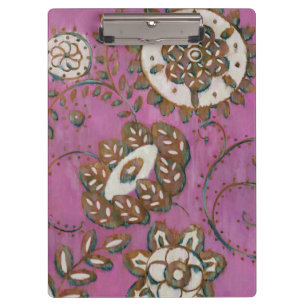 Leuchtende Verzierung II Klemmbrett