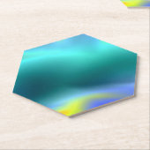 Leuchtender Aqua-Getränkeuntersetzer Untersetzer (angewinkelt)