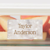 Leuchtender ätherischer Buke wasserfester Name Etiketten (Befestigt)