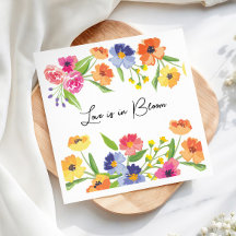 Leuchtender Blumengarten Pink Orange Liebe in Blüt