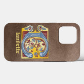 Leuchtender Brief C Case-Mate iPhone Hülle (Rückseite (Horizontal))