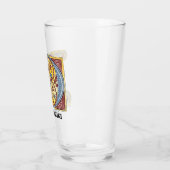 Leuchtender Brief D Gla Glas (Links)