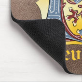 Leuchtender Brief D Mousepad (Ecke)