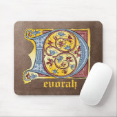 Leuchtender Brief D Mousepad (Mit Mouse)