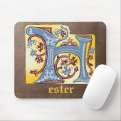 Leuchtender Brief H Mousepad (Mit Mouse)