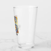 Leuchtender Brief S Glas (Links)