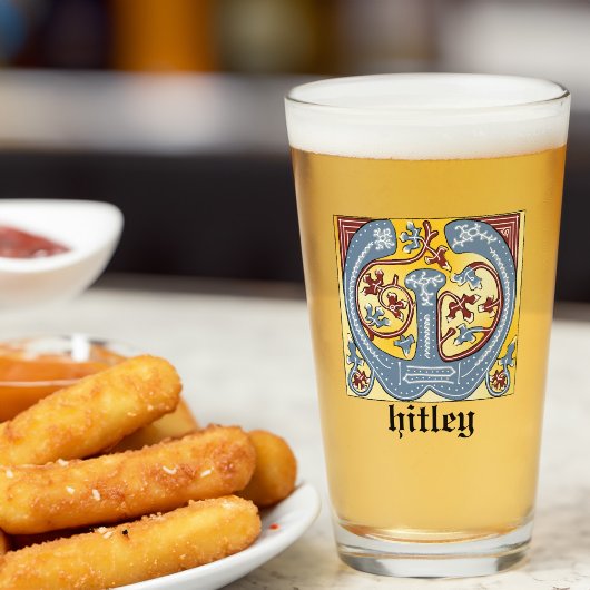 Leuchtender Brief W Glas