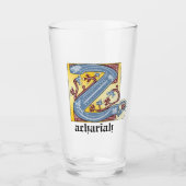 Leuchtender Brief Z Glas (Vorderseite)