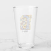 Leuchtender Buchstabe L Glas (Rückseite)