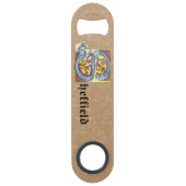 Leuchtender Buchstabe S Speed Flaschenöffner (Vorderseite)