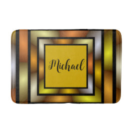 Leuchtender, farbiger Trippy-Graphenname des Tunne Badematte