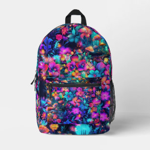 Leuchtender Garten Bedruckter Rucksack