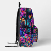 Leuchtender Garten Bedruckter Rucksack (Links)