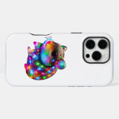 Leuchtender Hamster iPhone Hülle (Rückseite (Horizontal))