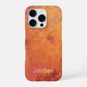Leuchtender Herbstzweig-Wasserfarben iPhone 16 Pro Hülle
