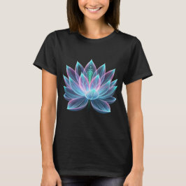 Leuchtender Lotus: blühende Strahlung T-Shirt
