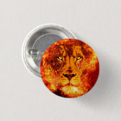 Leuchtender Löwe von Juda Button (Vorne & Hinten)