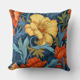 Leuchtender Märchengarten Botanisch Kissen