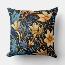 Leuchtender Märchengarten Botanisch Kissen